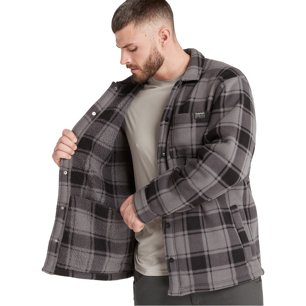 Timberland PRO Gritman Check Heavyweight Fleece Men's Shirt