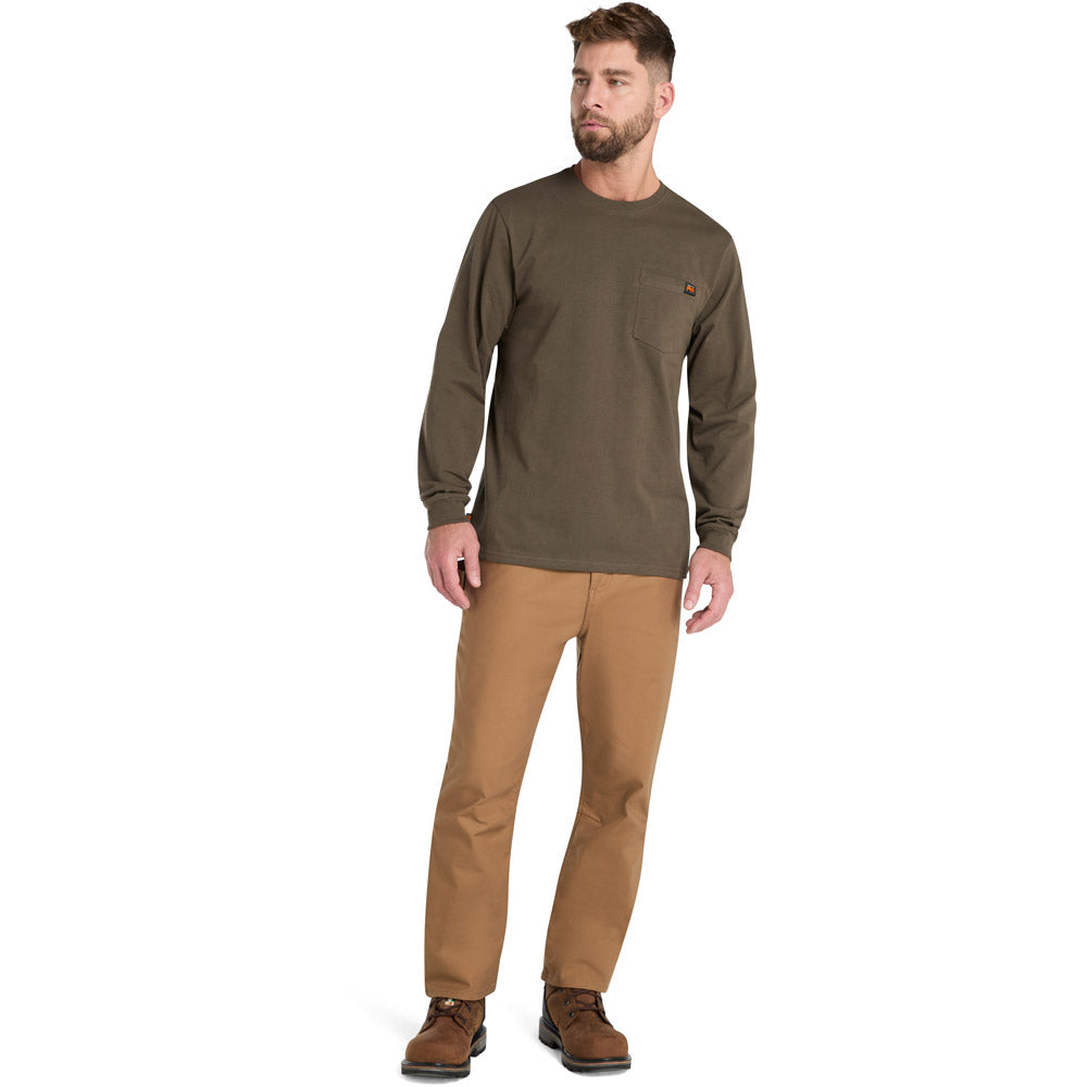 Timberland PRO Core Men's Long-Sleeve Pocket T-Shirt