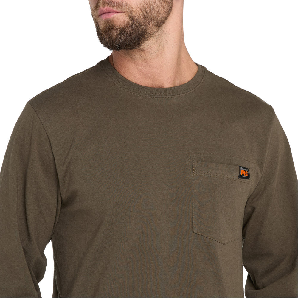 Timberland PRO Core Men's Long-Sleeve Pocket T-Shirt