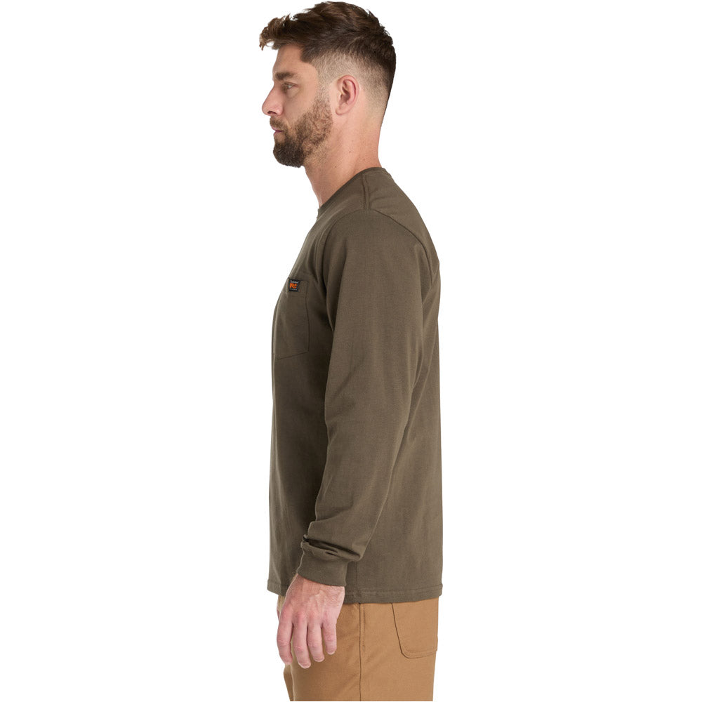 Timberland PRO Core Men's Long-Sleeve Pocket T-Shirt