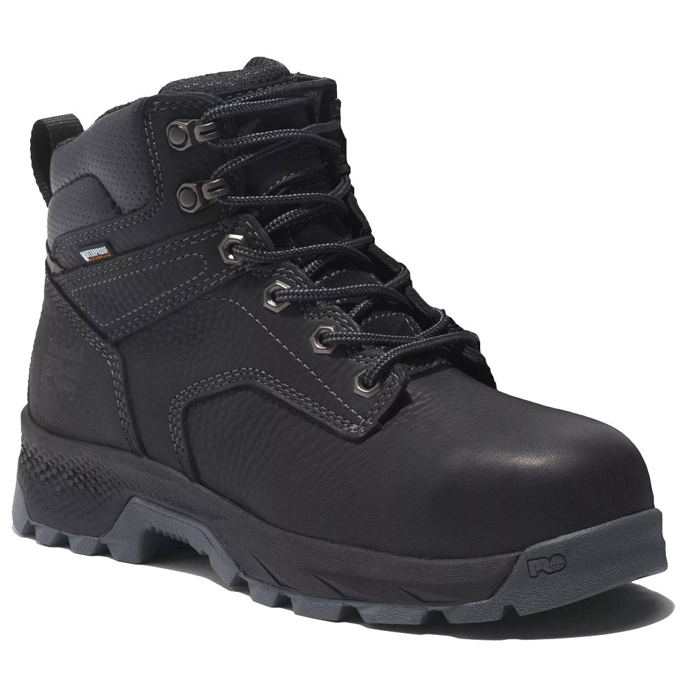 Timberland Pro ブラック ハイカットブーツ Timberland Endurance EV PR Waterproof Safety Toe Work Boot