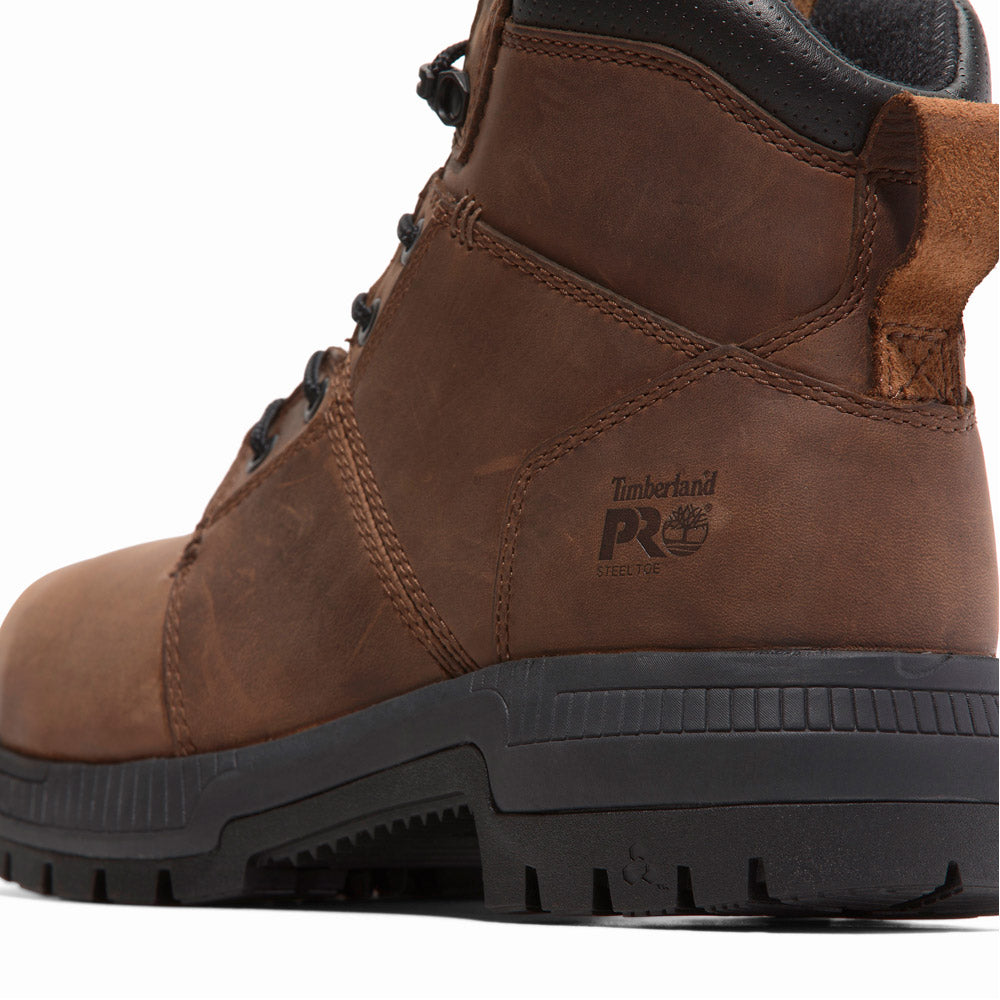 Timberland Montauk Mid Brown Soft Toe Men's Work Boot