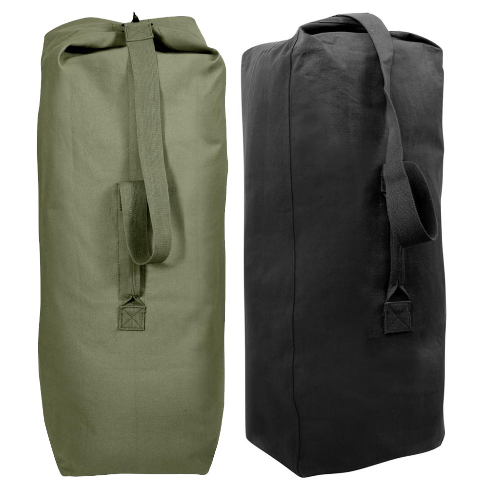 21 x 36 Top Load Military Duffle - Canvas Duffel Bag