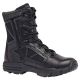 Tactical Research Chrome 8-inch Waterproof Composite Toe Side Zip Boot