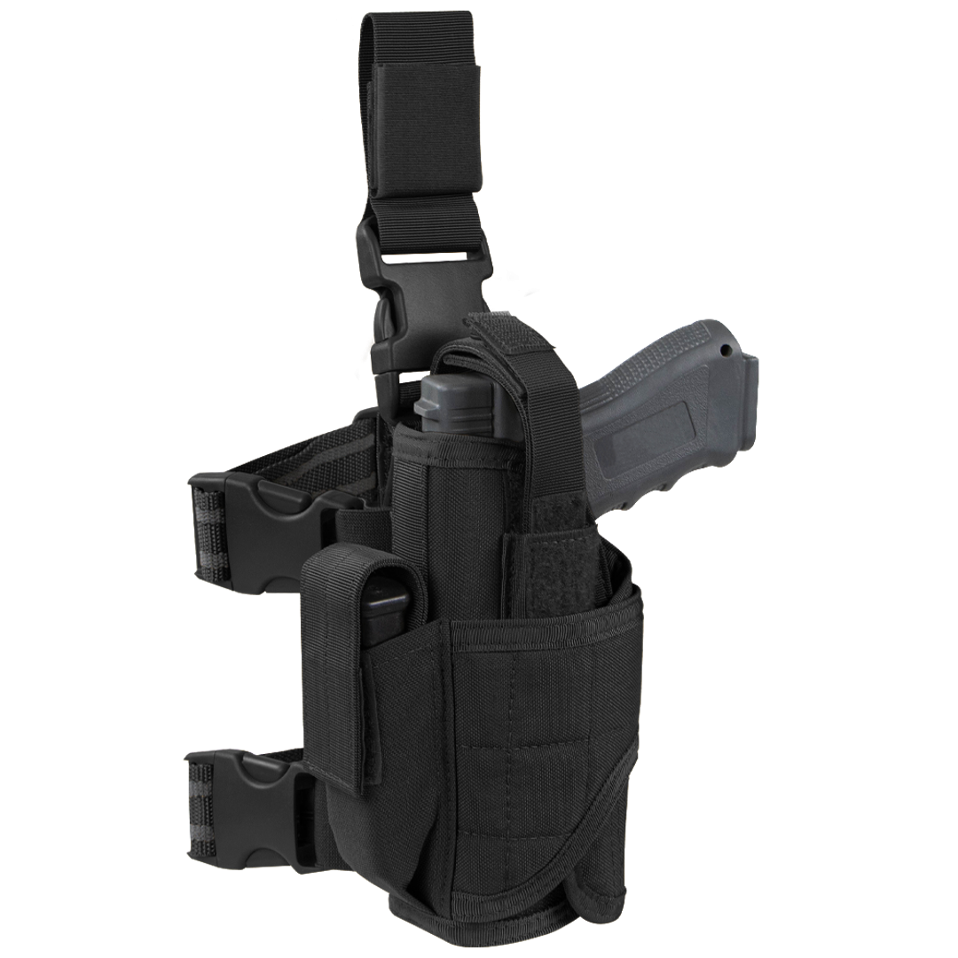Tornado Tactical Leg Holster - Left Hand - Black