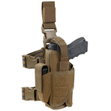 Tornado Tactical Leg Holster - Left Hand - Coyote Brown