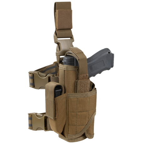 Tornado Tactical Leg Holster - Left Hand - Coyote Brown