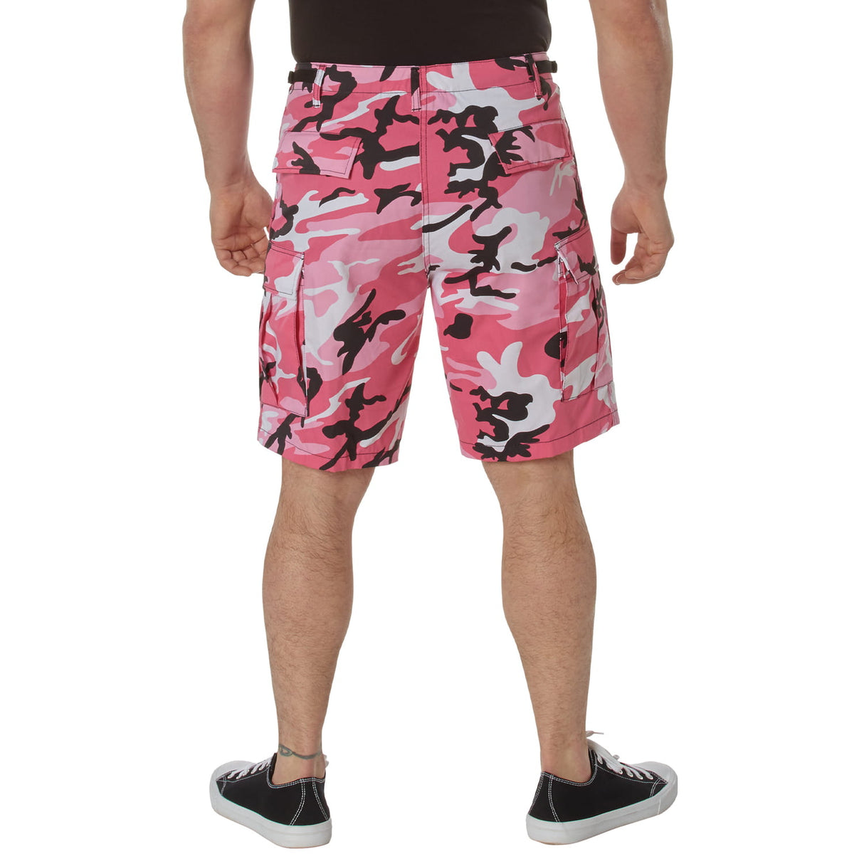 Pink Camo Military BDU Shorts