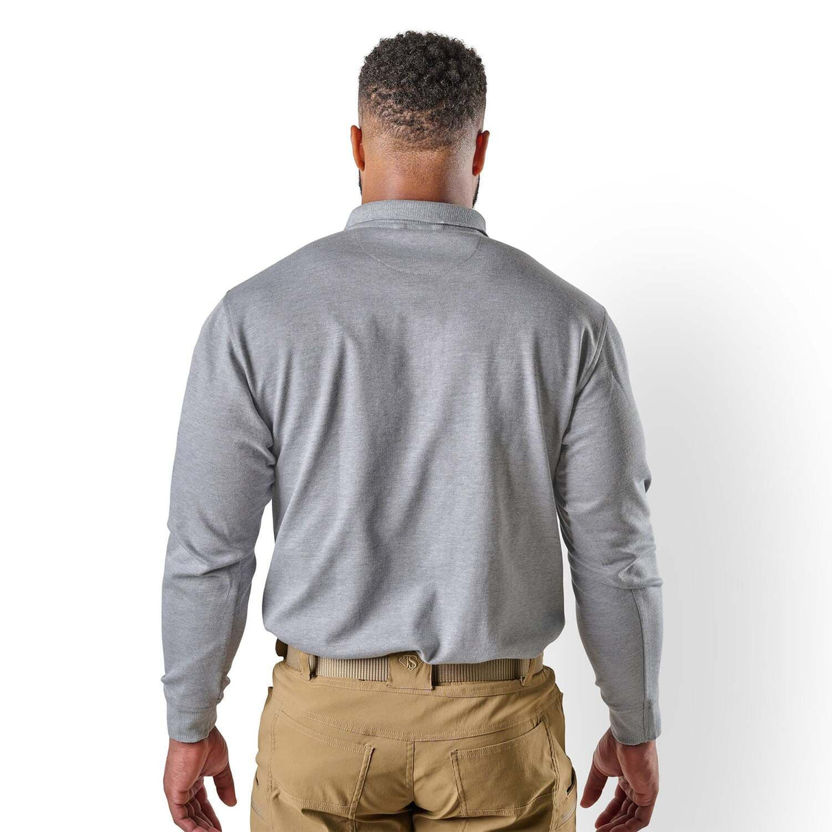 24-7 Series Men's Original Long Sleeve Polo Shirt