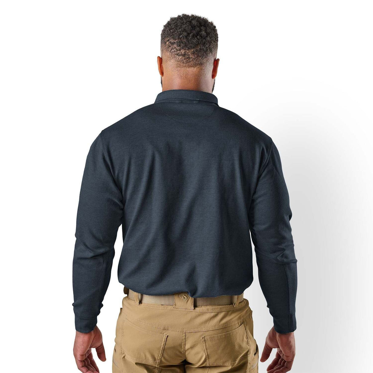 24-7 Series Men's Original Long Sleeve Polo Shirt