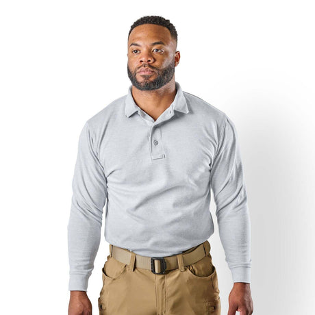 24-7 Series Men's Original Long Sleeve Polo Shirt