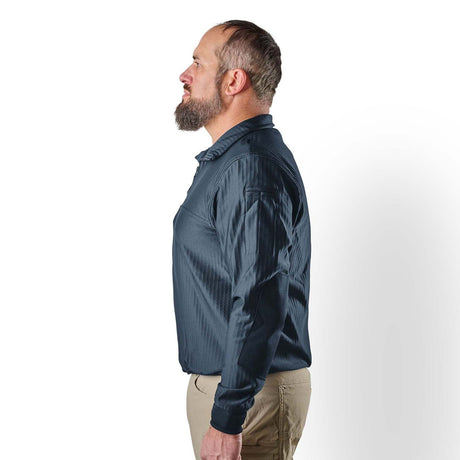 Tru-Spec Grid Fleece 1/4 Zip Job Shirt