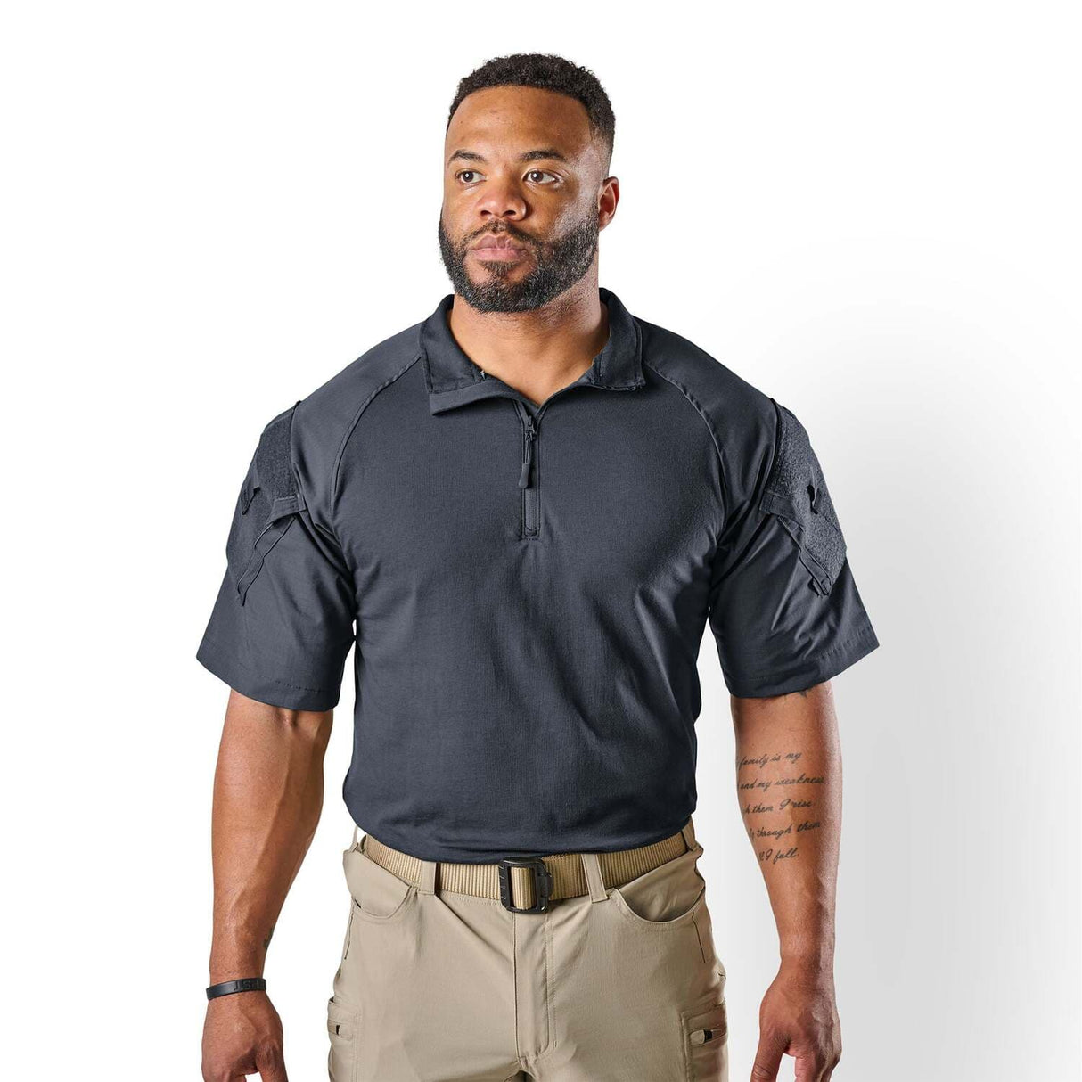 Tru-Spec Short Sleeve Quarter Zip Combat Shirt