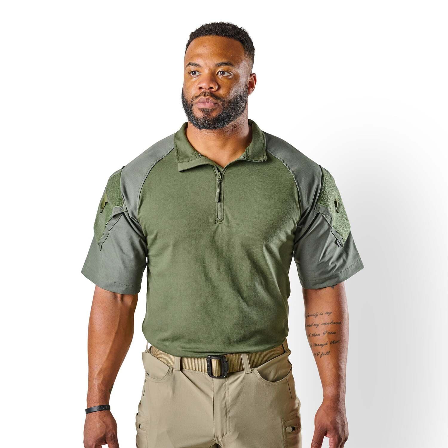Tru-Spec Short Sleeve 1/4 Zip Combat Shirt 2511