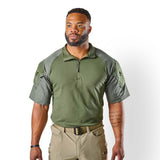 Tru-Spec Short Sleeve Quarter Zip Combat Shirt