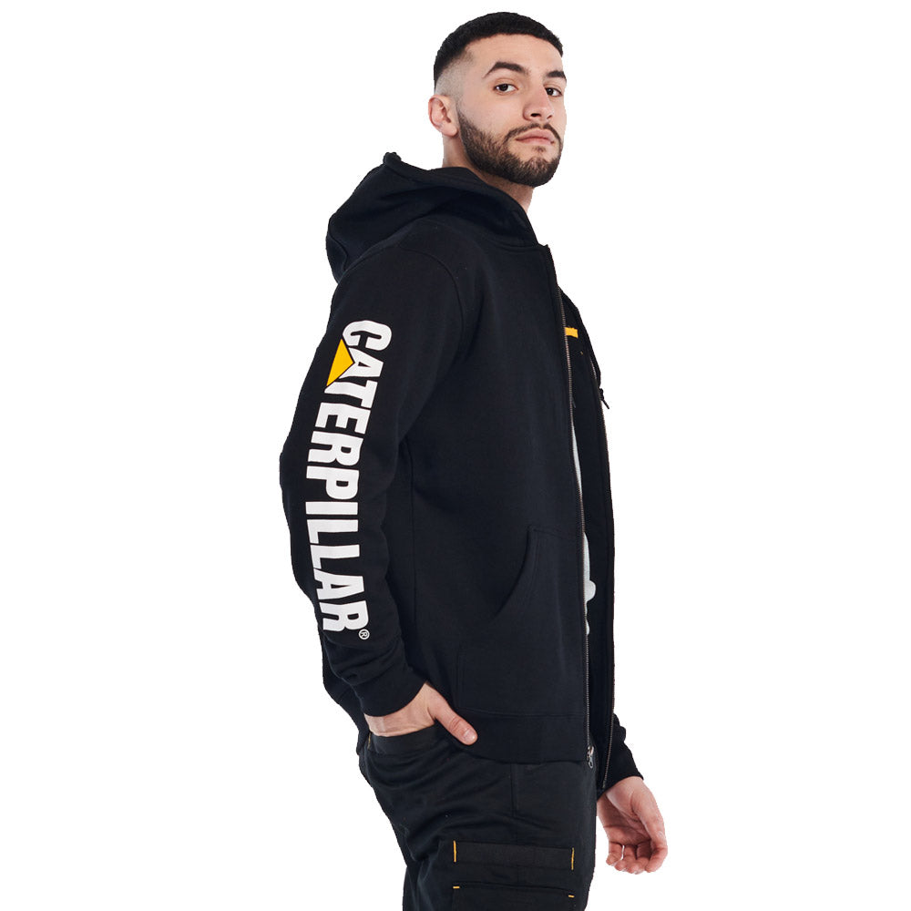 Caterpillar Full Zip Hooded Sweatshirt