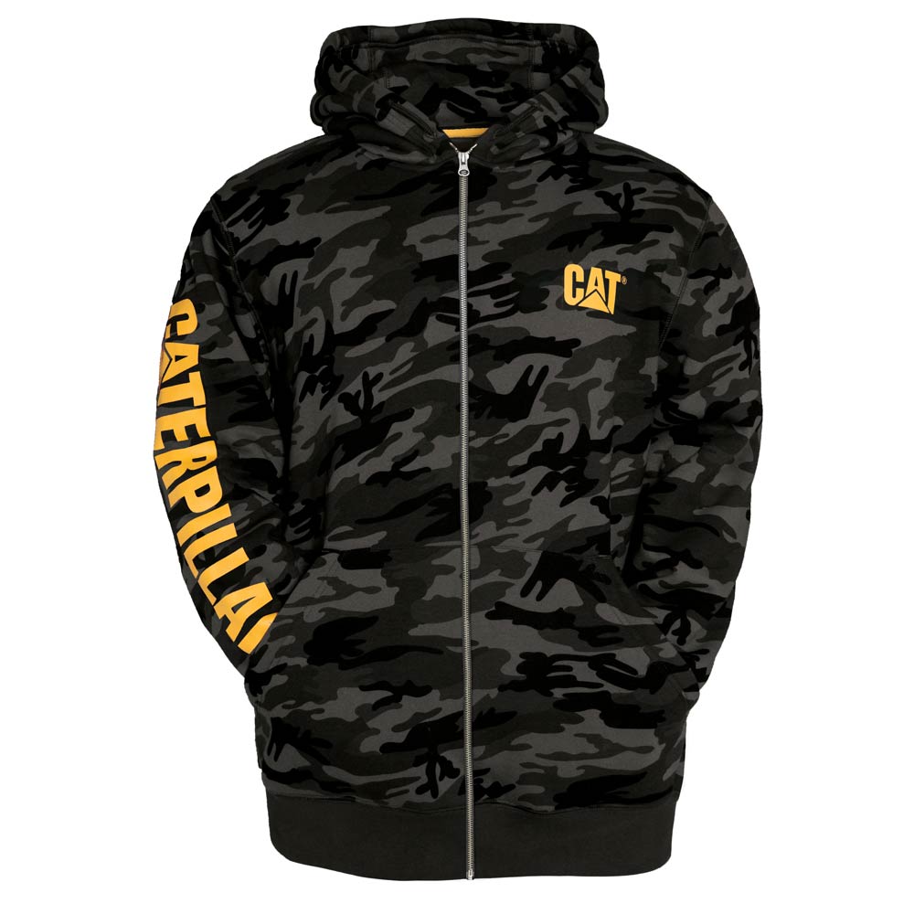 Caterpillar Full Zip Hooded Sweatshirt