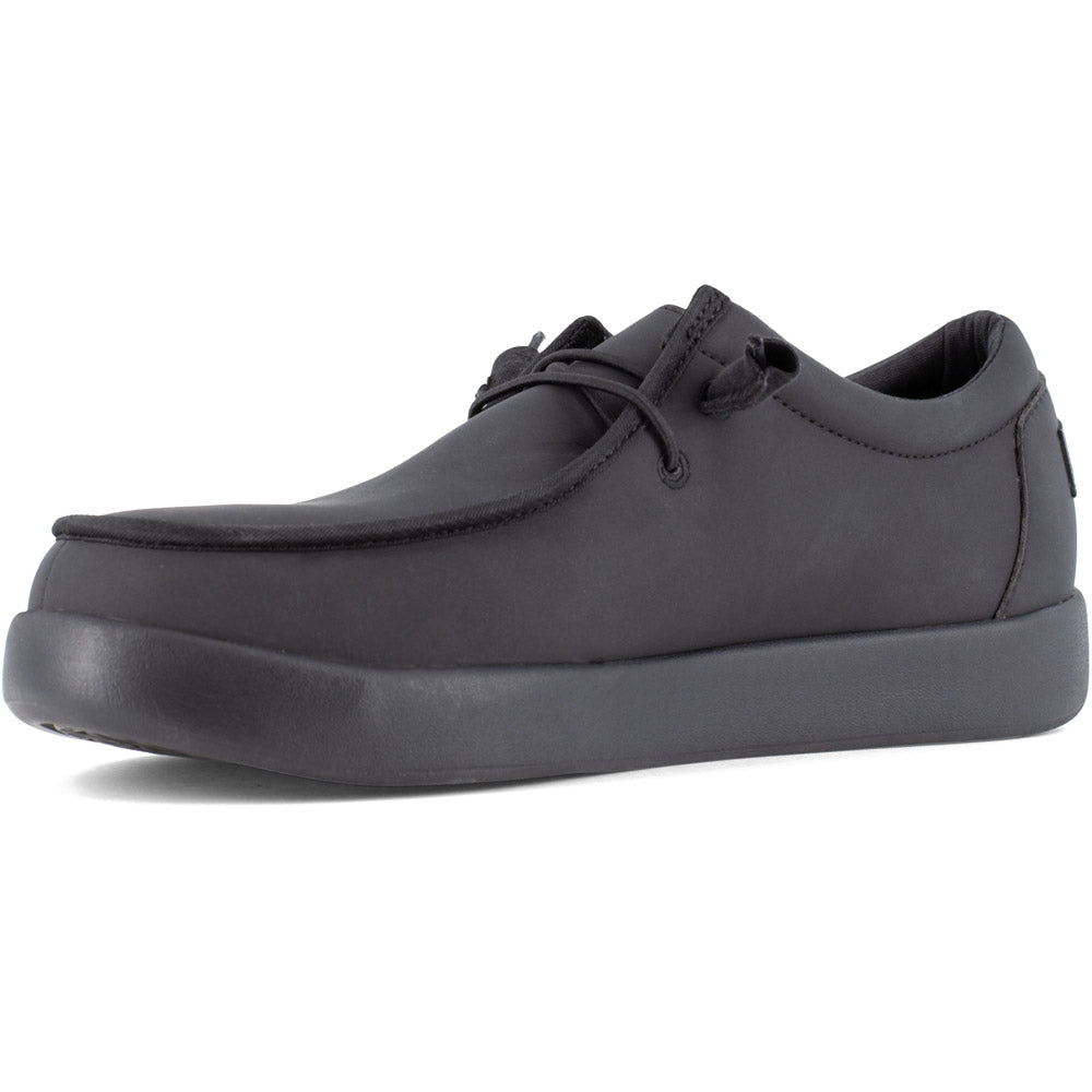 Volcom Black Exofuse Casual Slip-On Safety Toe Men's Work Shoe