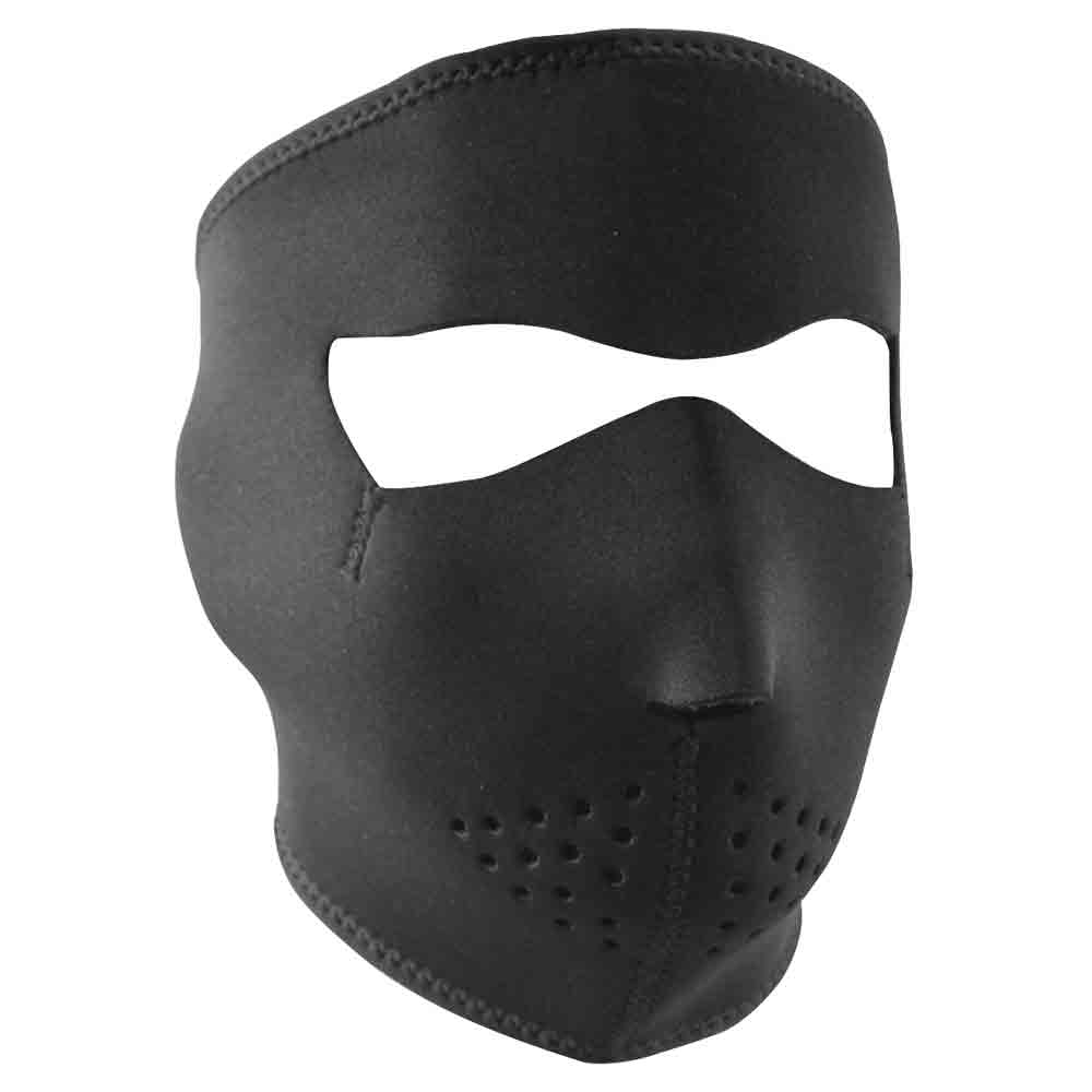 Basic Black Neoprene Full Face Mask