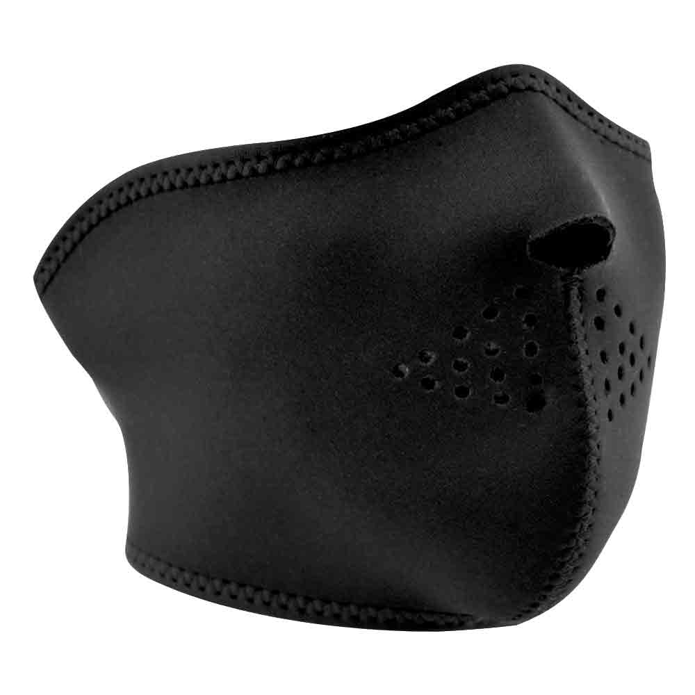 Basic Black Neoprene Half Face Mask