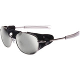 Military Style Aviator Sunglasses with Wind Guard
