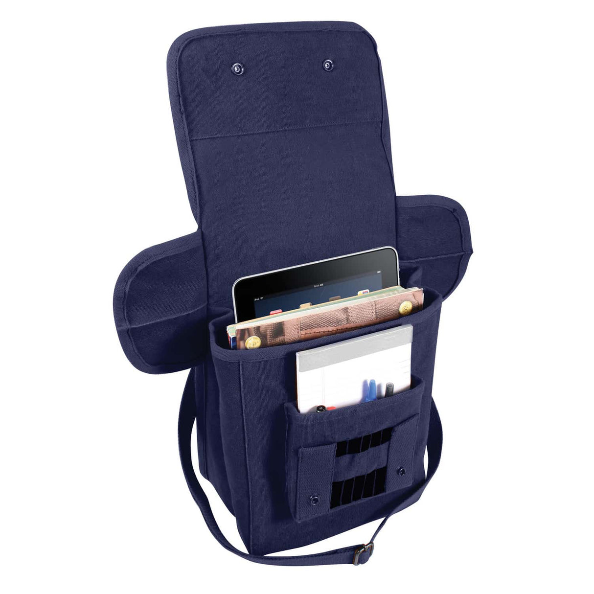 Basic Issue Military Canvas Map Case Shoulder Bag