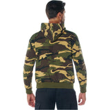 Woodland Camo Pullover Hooded Sweatshirt