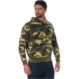 Woodland Camo Pullover Hooded Sweatshirt
