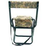 Deluxe Folding Camp Chair with Pouch and Back Support