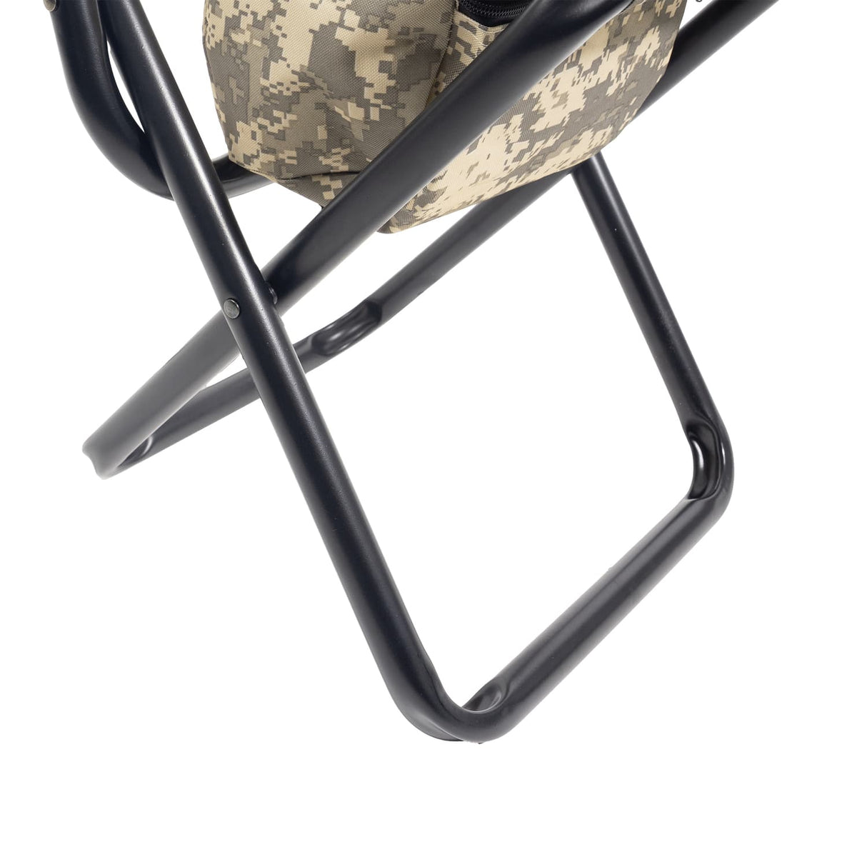 Deluxe Folding Camp Chair with Pouch and Back Support