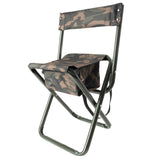 Deluxe Folding Camp Chair with Pouch and Back Support