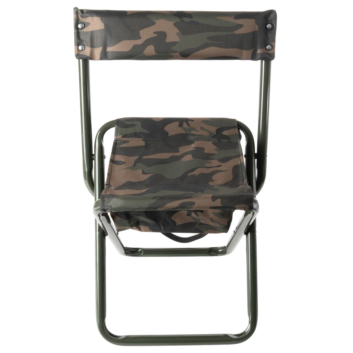 Deluxe Folding Camp Chair with Pouch and Back Support