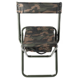 Deluxe Folding Camp Chair with Pouch and Back Support