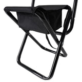 Deluxe Folding Camp Chair with Pouch and Back Support