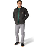 Carhartt Men's Force Fleece-Lined Rip-Stop Shirt Jac