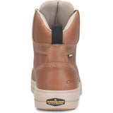 Carolina Workline 6-inch Waterproof Composite Toe Pecan Brown Men's Athletic Casual Men's Work Boot