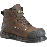 Carolina Blockade 6-inch Men's Brown Heavy Duty Waterproof Composite Safety Toe Work Boot