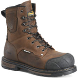 Carolina Blockade 8-inch Men's Brown Heavy Duty Waterproof Composite Safety Toe Work Boot
