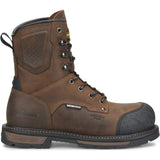 Carolina Blockade 8-inch Men's Brown Heavy Duty Waterproof Composite Safety Toe Work Boot