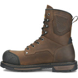 Carolina Blockade 8-inch Men's Brown Heavy Duty Waterproof Composite Safety Toe Work Boot