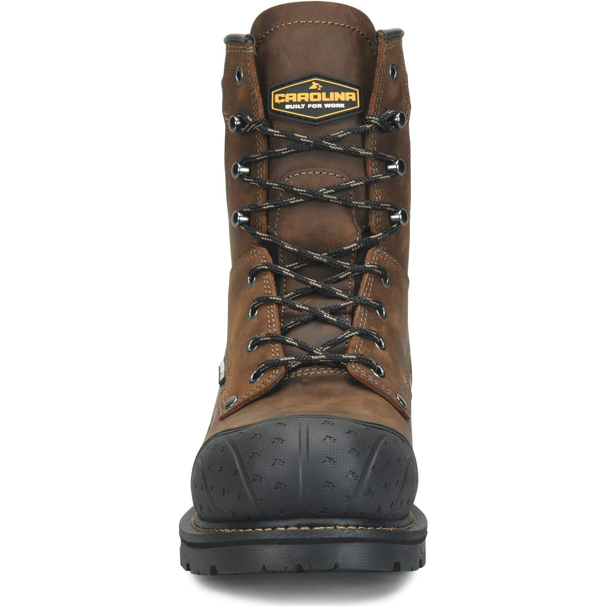 Carolina Blockade 8-inch Men's Brown Heavy Duty Waterproof Composite Safety Toe Work Boot