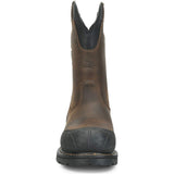 Carolina Blockade 11-inch Pull-on Men's Brown Heavy Duty Waterproof Composite Safety Toe Work Boot