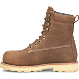 Carolina Staple Gun Men's 8-inch Waterproof Composite Safety Toe Dark Tan Work Boot
