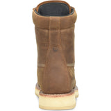 Carolina Staple Gun Men's 8-inch Waterproof Composite Safety Toe Dark Tan Work Boot