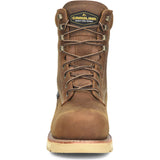 Carolina Staple Gun Men's 8-inch Waterproof Composite Safety Toe Dark Tan Work Boot