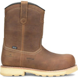 Carolina Staple Gun 11-inch Pull-on Men's Waterproof Composite Safety Toe Dark Tan Work Boot