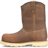 Carolina Staple Gun 11-inch Pull-on Men's Waterproof Composite Safety Toe Dark Tan Work Boot