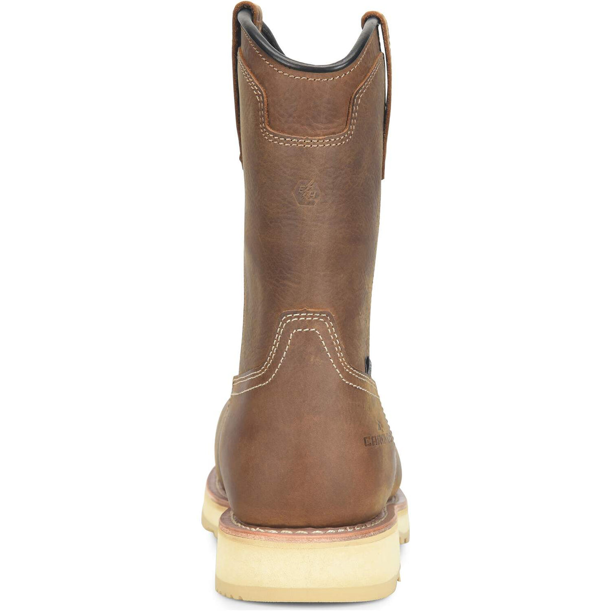 Carolina Staple Gun 11-inch Pull-on Men's Waterproof Composite Safety Toe Dark Tan Work Boot