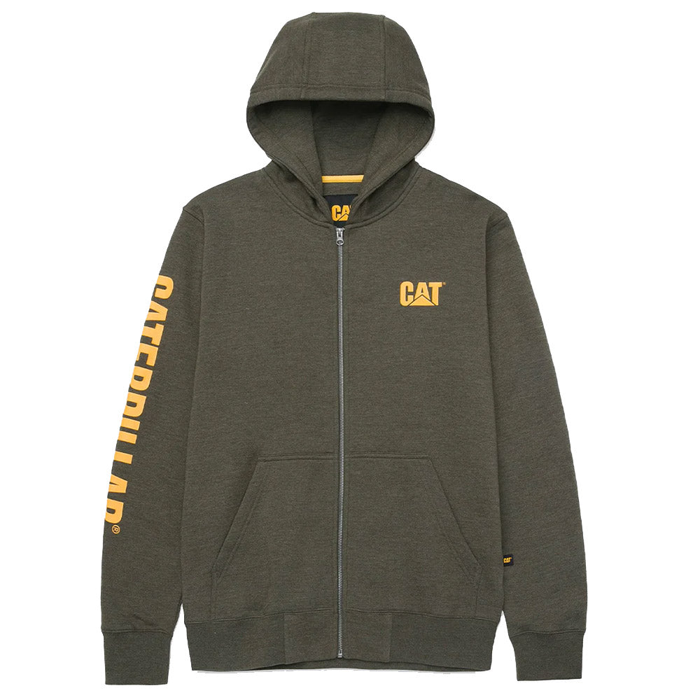 Caterpillar Full Zip Hooded Sweatshirt