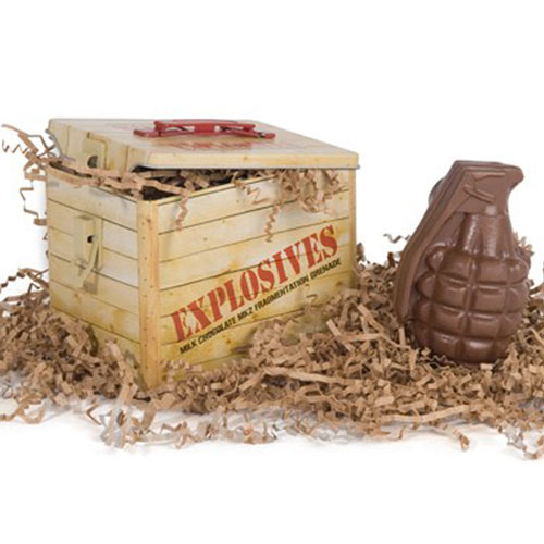 Milk Chocolate Grenade with Collector Tin